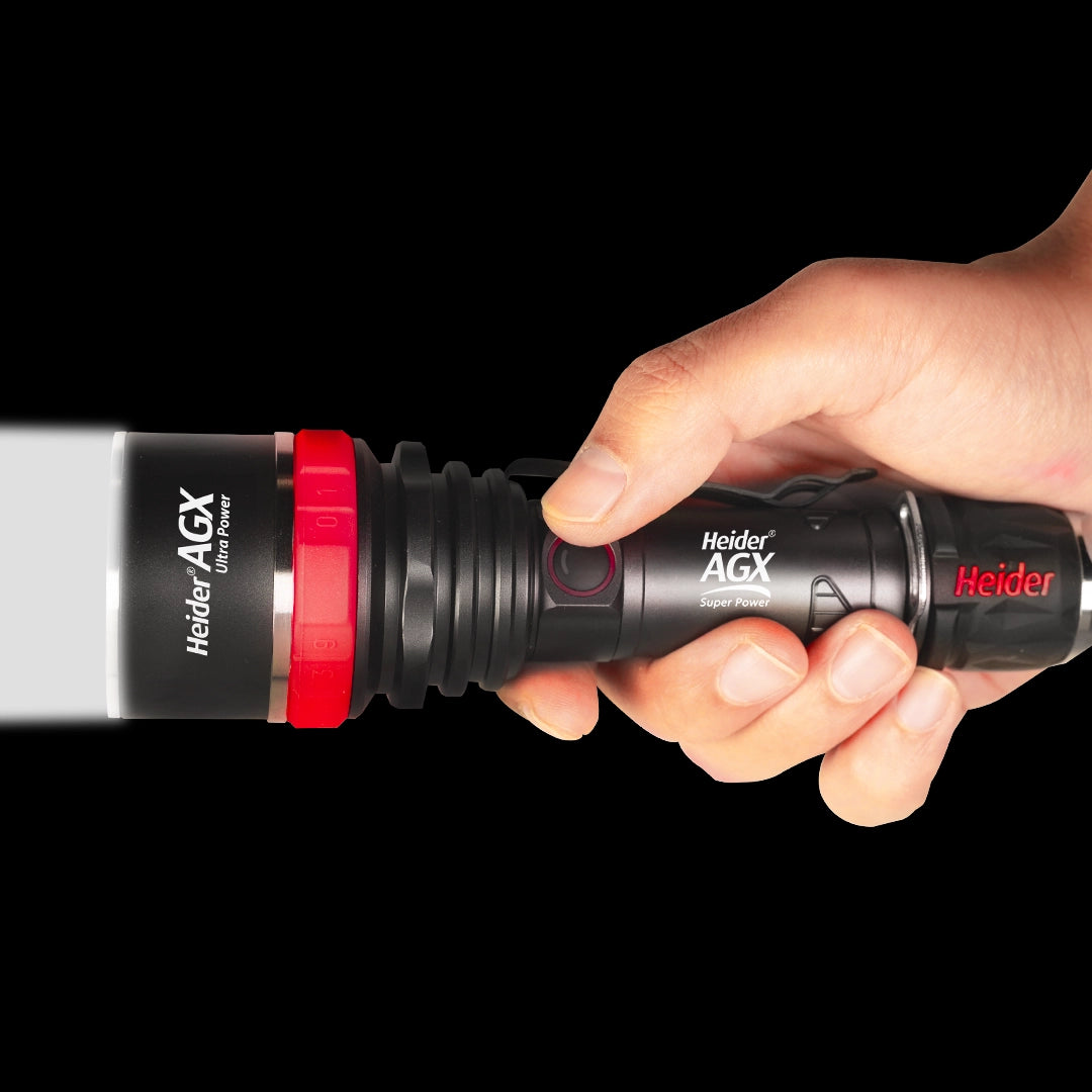 Heider AGX Ultra Power V4 - 2025 Edition - HDD 5 + 3 Micro-Processor Driver - Dual-Charge (USB-C + Adapter)