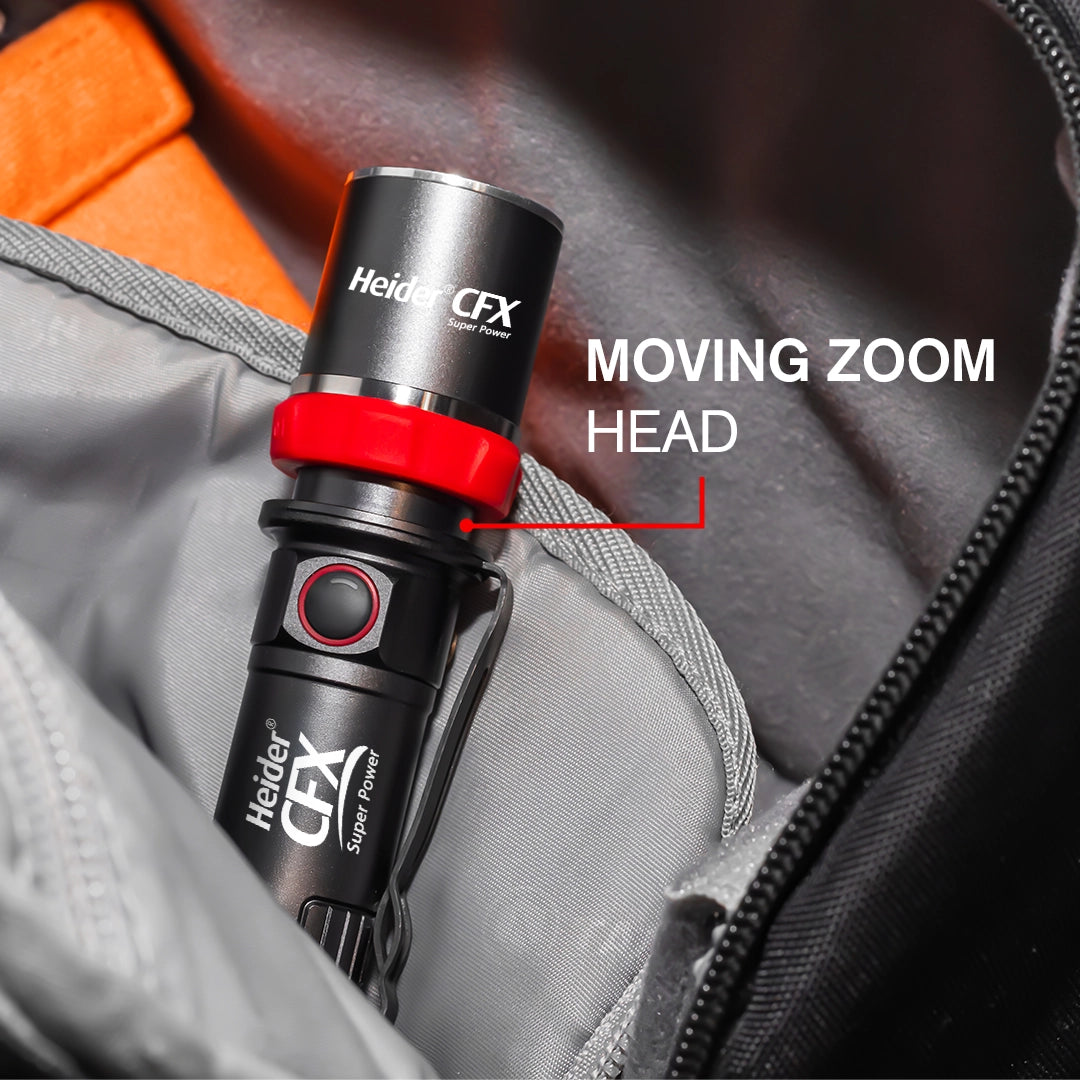 Heider CFX Zoom Super Power V4 - 2025 Edition - HDD 5 + 3 Micro-Processor Driver - Dual-Charge (USB-C + Adapter)