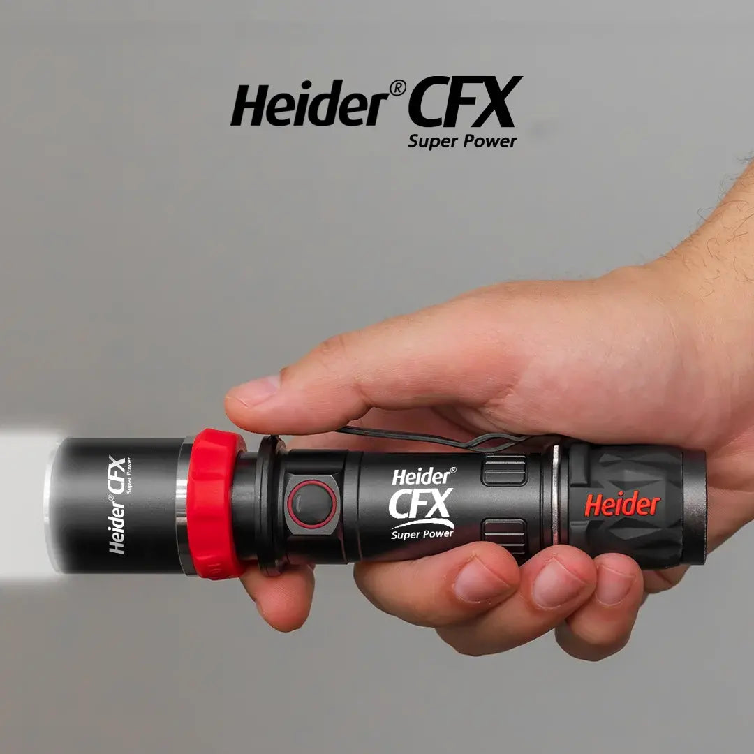 Heider CFX Zoom Super Power V4 - 2025 Edition - HDD 5 + 3 Micro-Processor Driver - Dual-Charge (USB-C + Adapter)