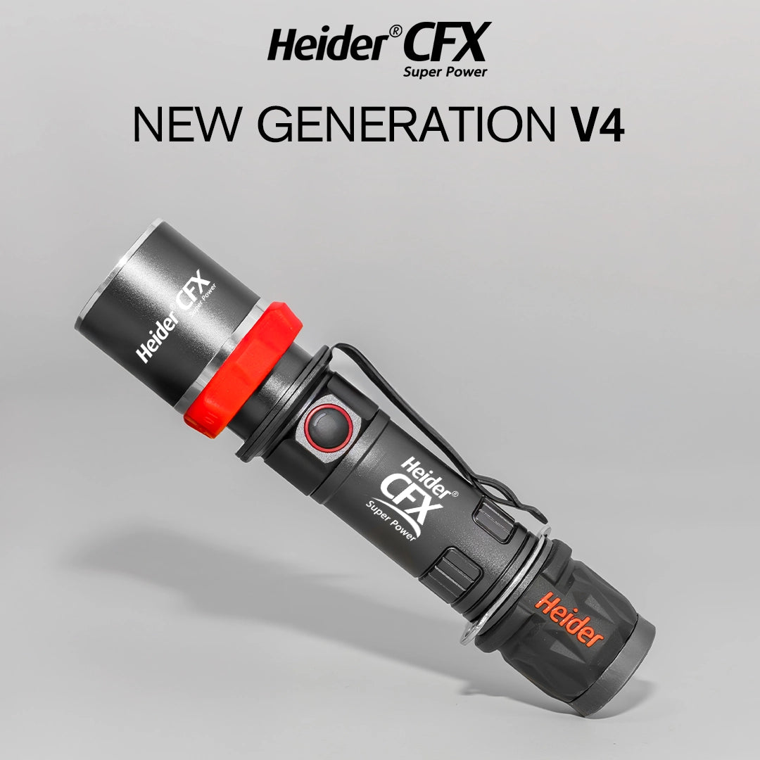 Heider CFX Zoom Super Power V4 - 2025 Edition - HDD 5 + 3 Micro-Processor Driver - Dual-Charge (USB-C + Adapter)